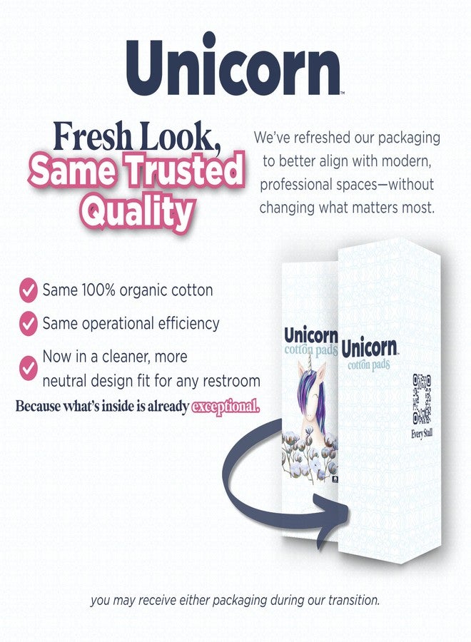 UNICORN Pads, Organic Plant-Based Cotton Covered Ultra Thin Pads with Wings (40 Count, Pack of 1) - Image 2